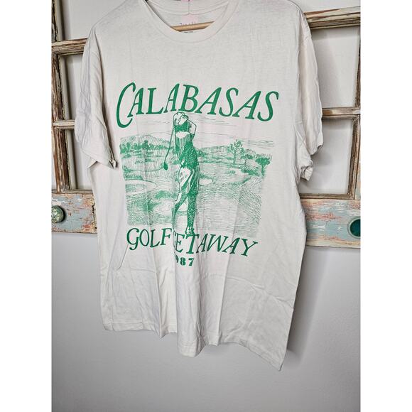 NWT Calabasas Golf Club Tee Crew Neck Retro Vibe 1987 Unisex S - Picture 7 of 7